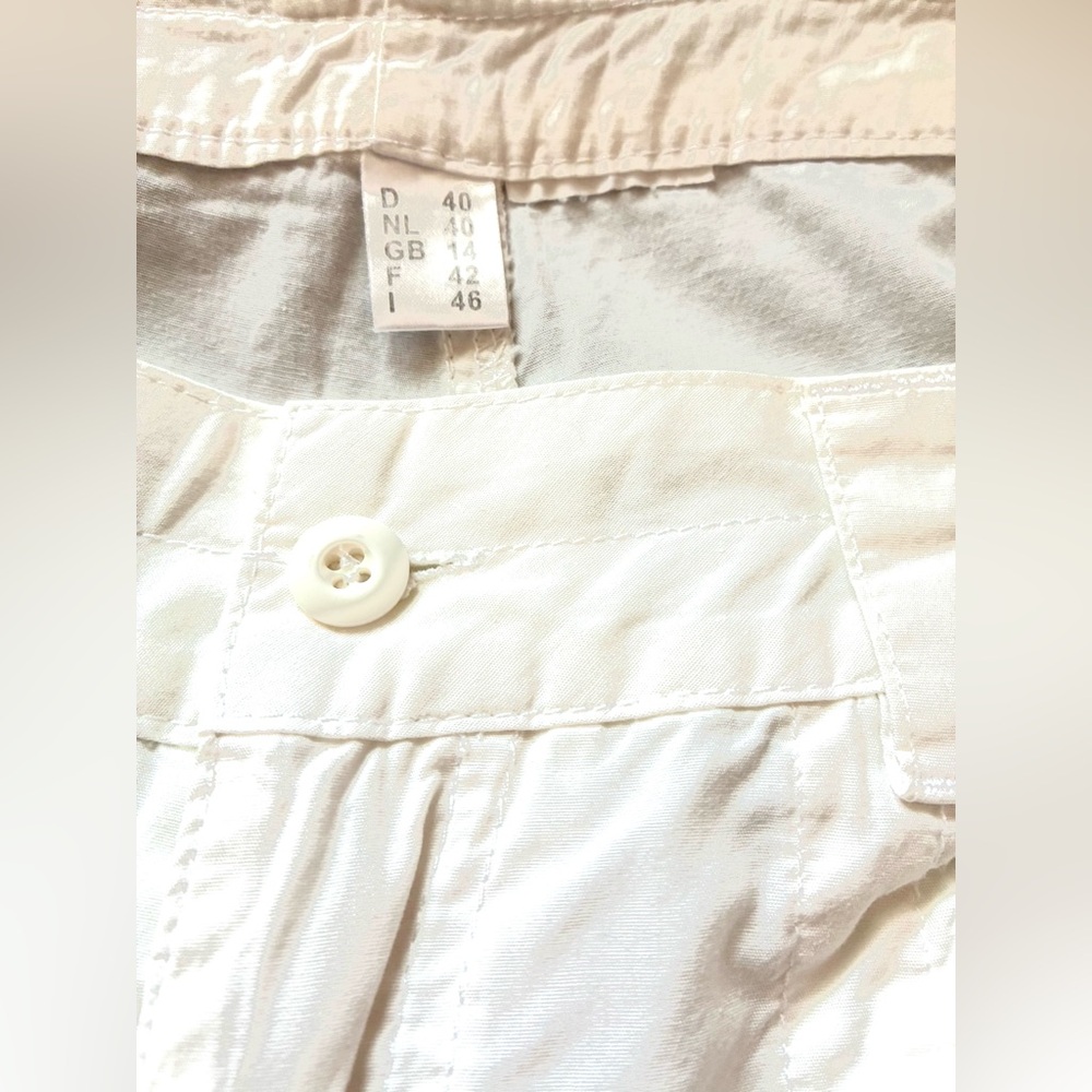 Cotton  White Capri  for Women - Picture 11 of 15